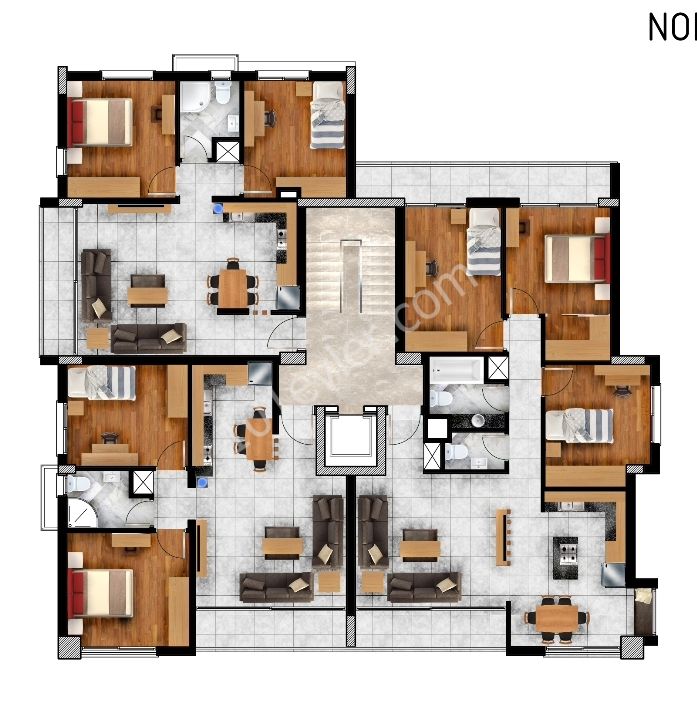 K.KAYMAKLU MODERN LÜX DAİRE