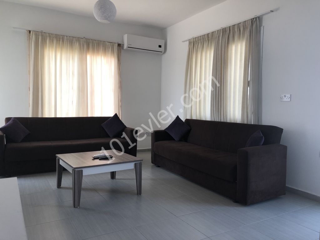 Gönyeli de dürümcü babanın arkası 2+1 eşyalı kiralık daire 