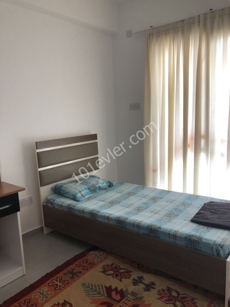 Gönyeli de dürümcü babanın arkası 2+1 eşyalı kiralık daire 