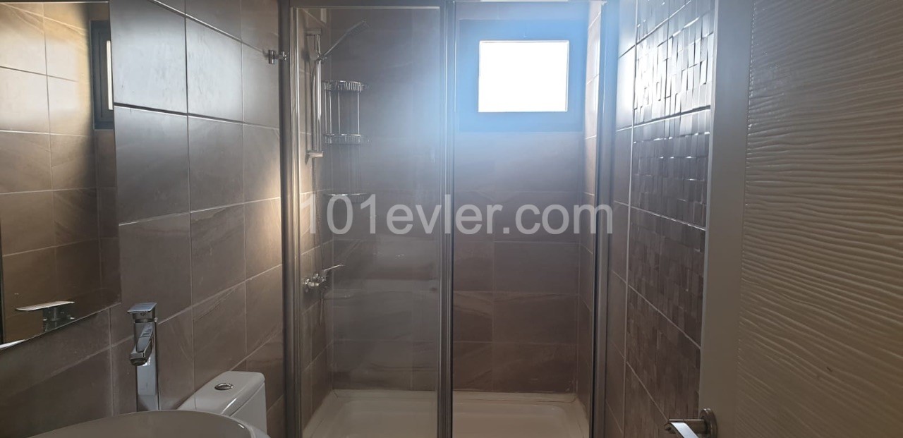 2+1 fully furnished double bathroom apartment with barbecue in Gönyeli