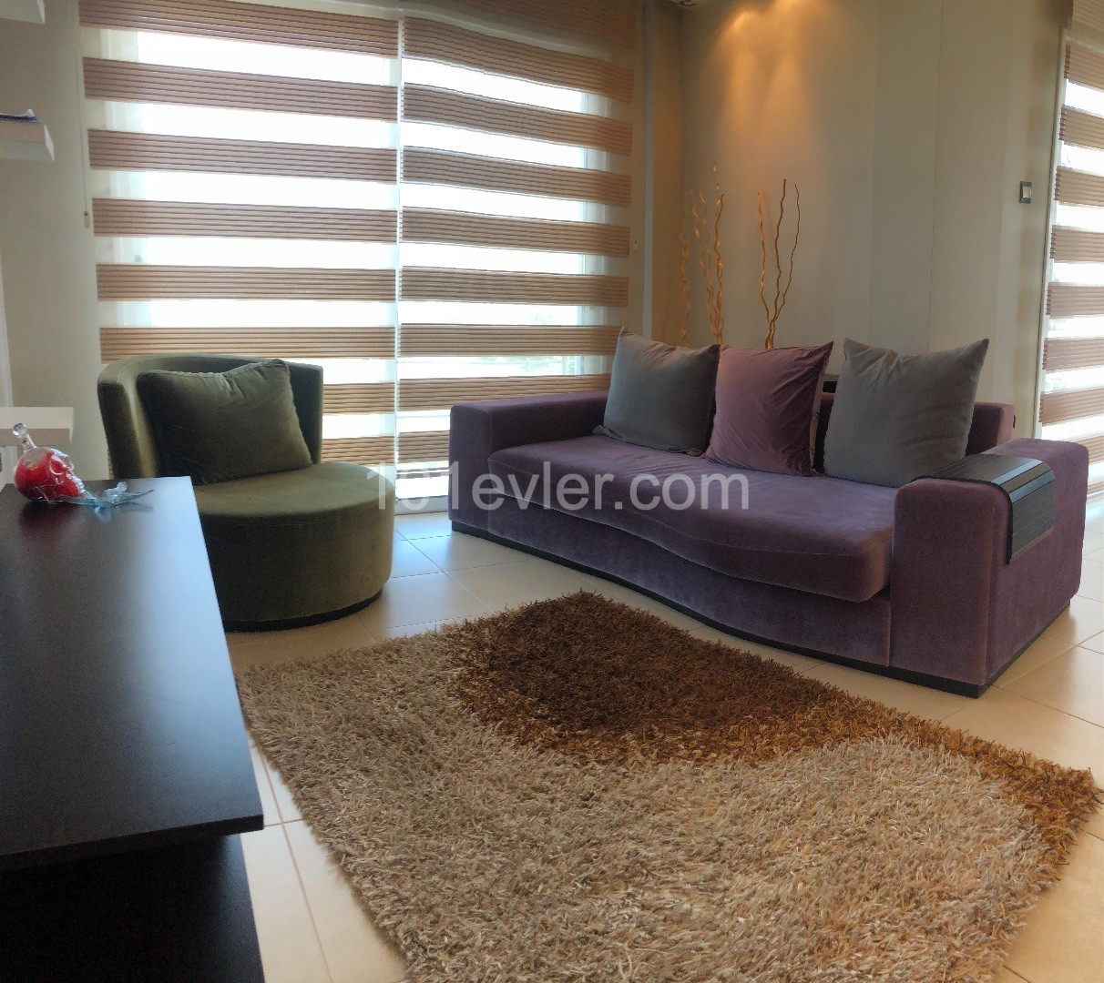 Ortaköyde lüks 3 + 1 full eşyalı daire