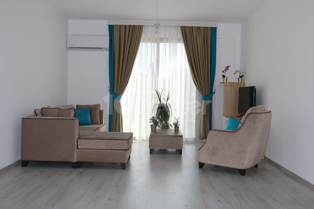 2 + 1 Luxury rental apartment within the site in the center of Gönyeli ** 