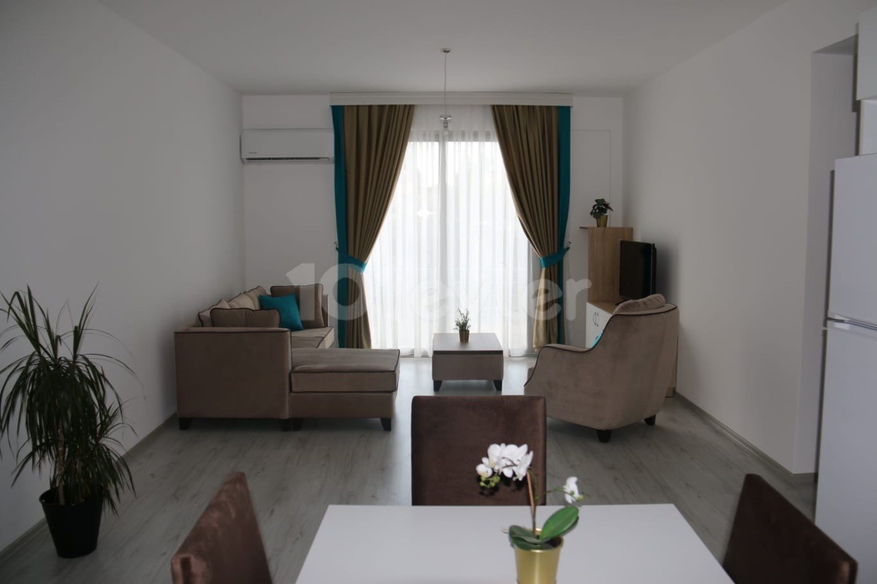 2 + 1 Luxury rental apartment within the site in the center of Gönyeli ** 