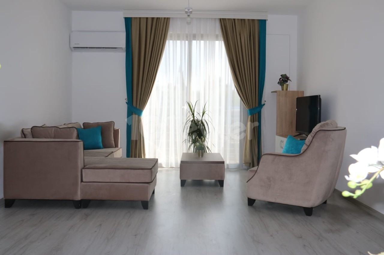 2 + 1 Luxury rental apartment within the site in the center of Gönyeli ** 