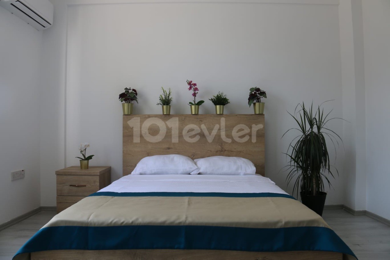 2 + 1 Luxury rental apartment within the site in the center of Gönyeli ** 