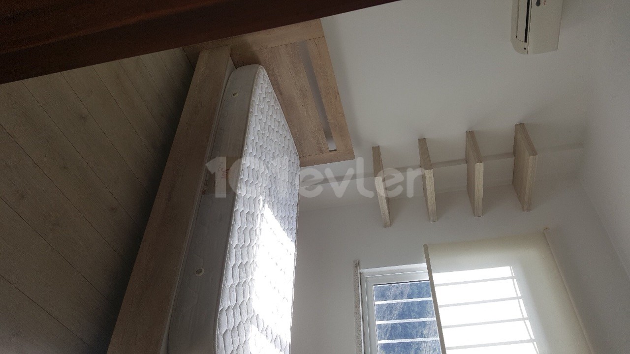 Furnished 2 + 1 apartment for sale in Çatalköy with pool ** 