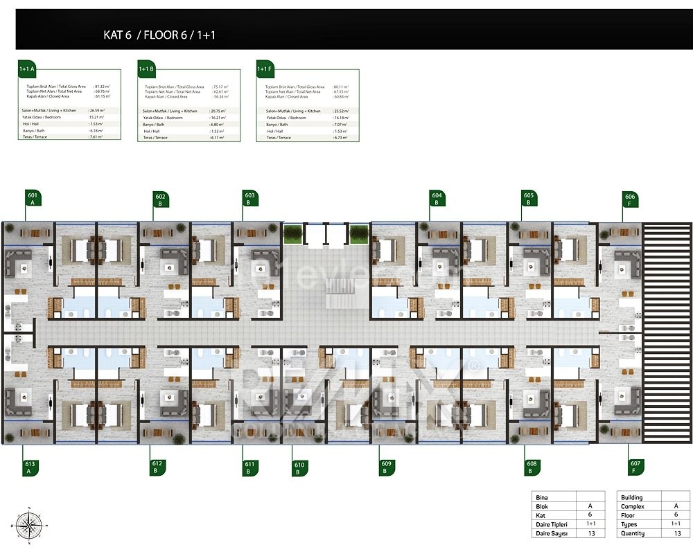 4+1 Apartman Dairesi