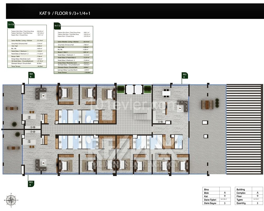 4+1 Apartman Dairesi