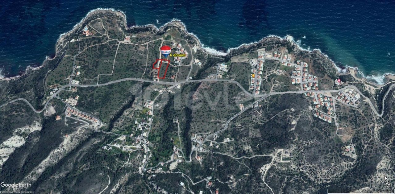 FOR SALE! Sea view land in Kayalar Village