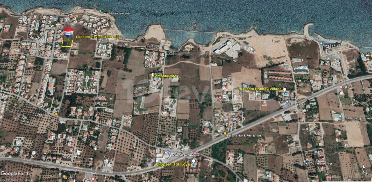 Land for Sale Near the Sea in Laptada ** 