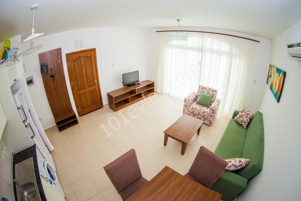 Apartment with turkish title deeds in Gazievern