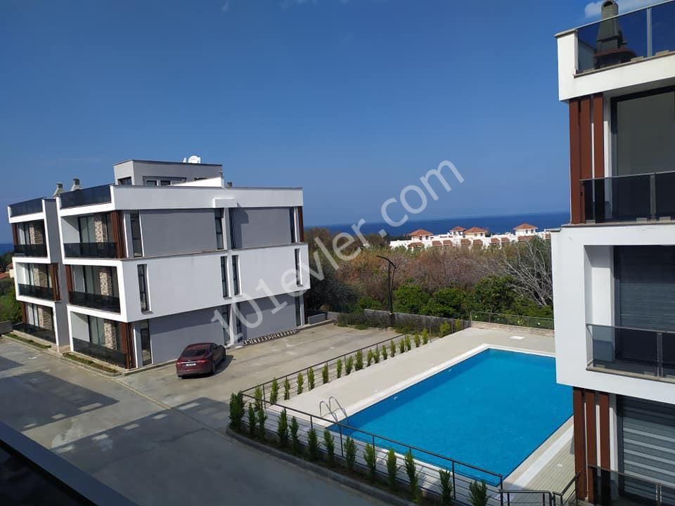 Cyprus Kyrenia District Lapta at 1+ 1 Apartment for Sale  