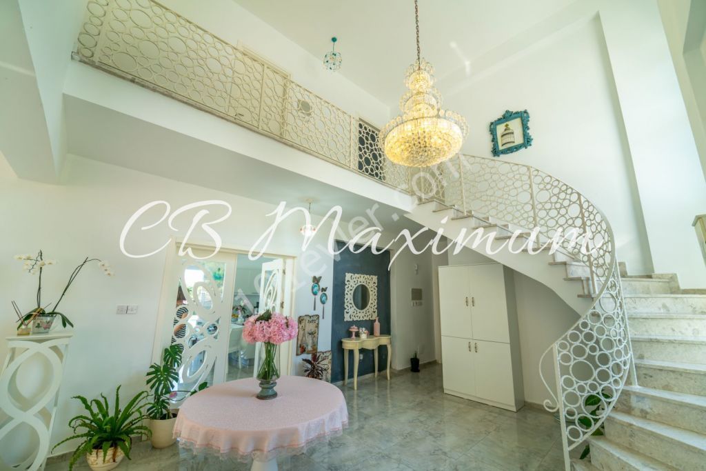 MAGNIFICENT VILLA WITH FULL SEA VIEW IN THE OLIVE GROVE OF KYRENIA, CYPRUS ** 