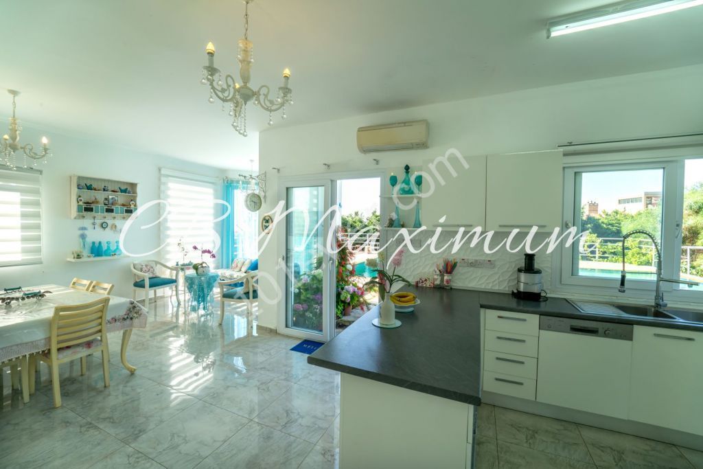 MAGNIFICENT VILLA WITH FULL SEA VIEW IN THE OLIVE GROVE OF KYRENIA, CYPRUS ** 