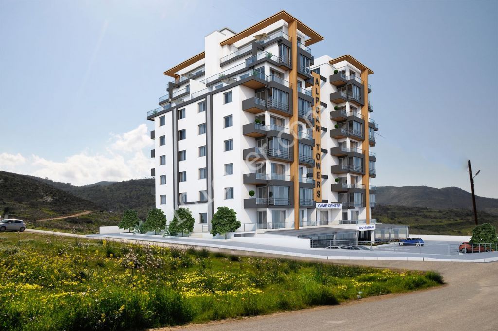 Lefke de Türk Tapulu Deniz Manzaralı Satılık Blok Apartman