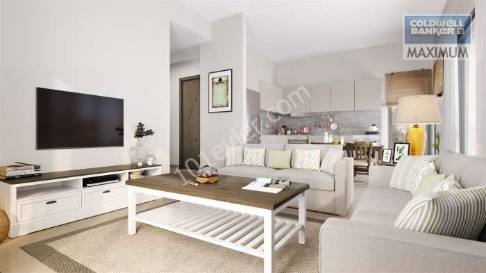 Girne Alsancak, Kıbrıs Town Houses'ta Satılık fırsat 2+1 Daire