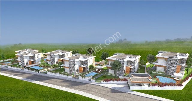 Turkish Title Deed Modern  Luxury Villa For Sale