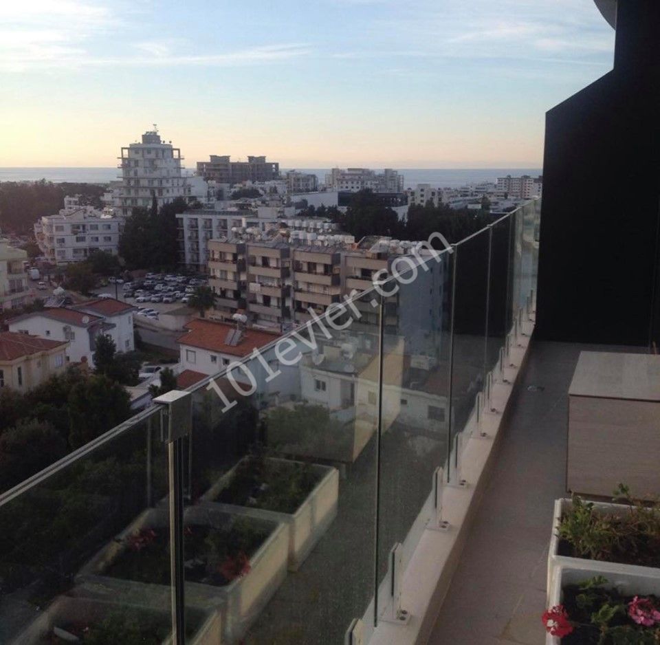 1+1 FURNISHED APARTMENT WITH SEA VIEW IN THE CENTER OF KYRENIA ** 