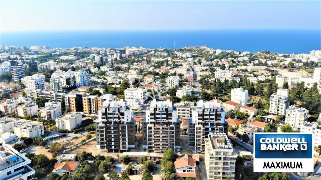 Girne merkezde satılık özel indirimli 2+1 lüks Türk Malı daireler