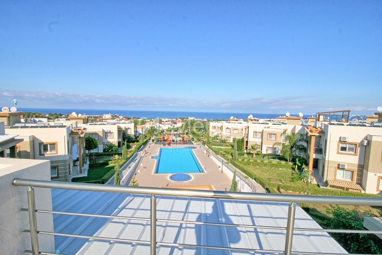 Kıbrıs Girne Alsancak Escape  Sitesinde Satılık 1+1 Deniz Manzaralı Daire