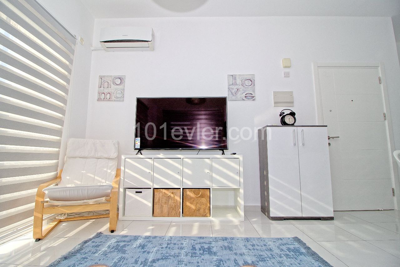 Kıbrıs Girne Alsancak Escape  Sitesinde Satılık 1+1 Deniz Manzaralı Daire