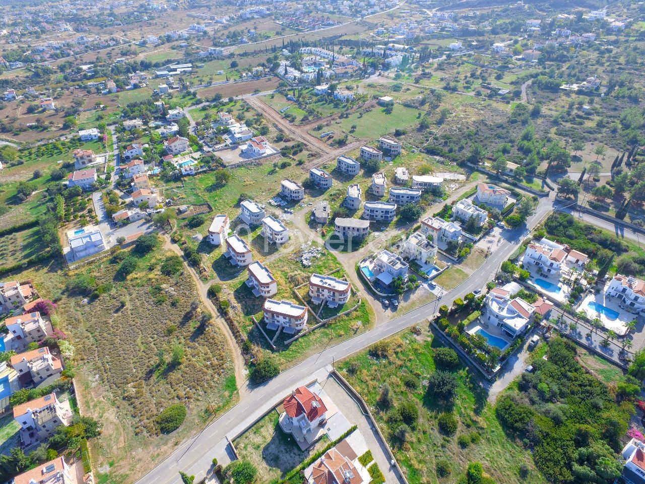  North cyprus  çatalkoy Wonderful Project with Breaktaking Views Consisting of 44 Villas