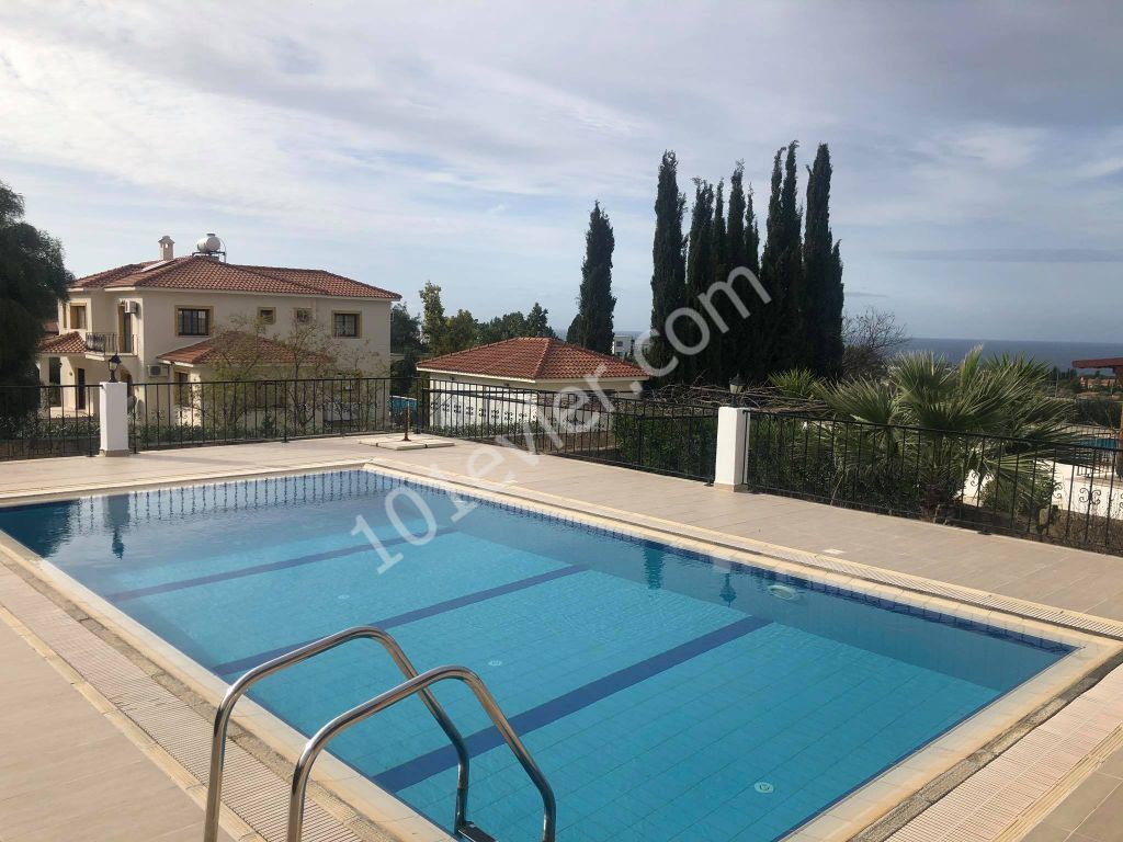 3+1 DEC VILLA WITH SEA VIEW WITH TURKISH COB IN A PLOT OF 850 M2 IN KYRENIA OLIVE GROVE ** 