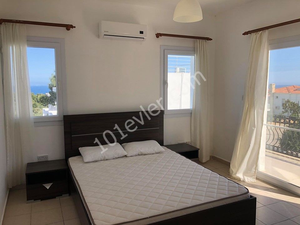 3+1 FURNISHED SEA VIEW VILLAS IN KYRENIA EDREMIT ** 