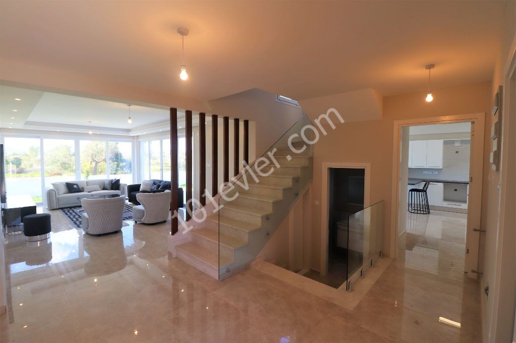 4 Bedroom Modern Smart   Villas For Sale İn North Cyprus Kyrenia 