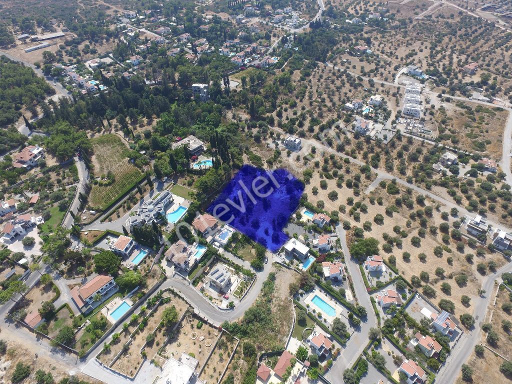  NORTH CYPRUS KYRENİA ÇATALKOY  Land For Sale With Magnificent Sea And Mountain Views