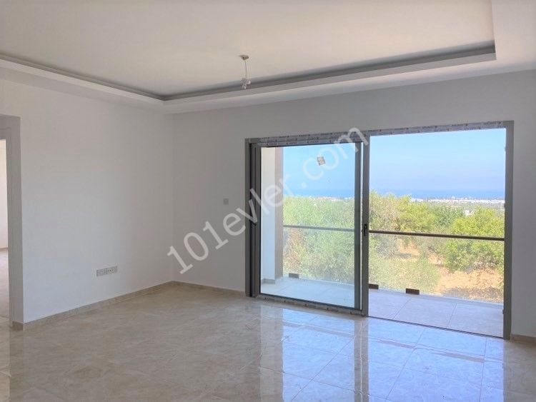 2+1 APARTMENTS WITH MOUNTAIN AND SEA VIEWS FOR SALE AT 63.000 STG IN KYRENIA OZANKOY IN CYPRUS ** 