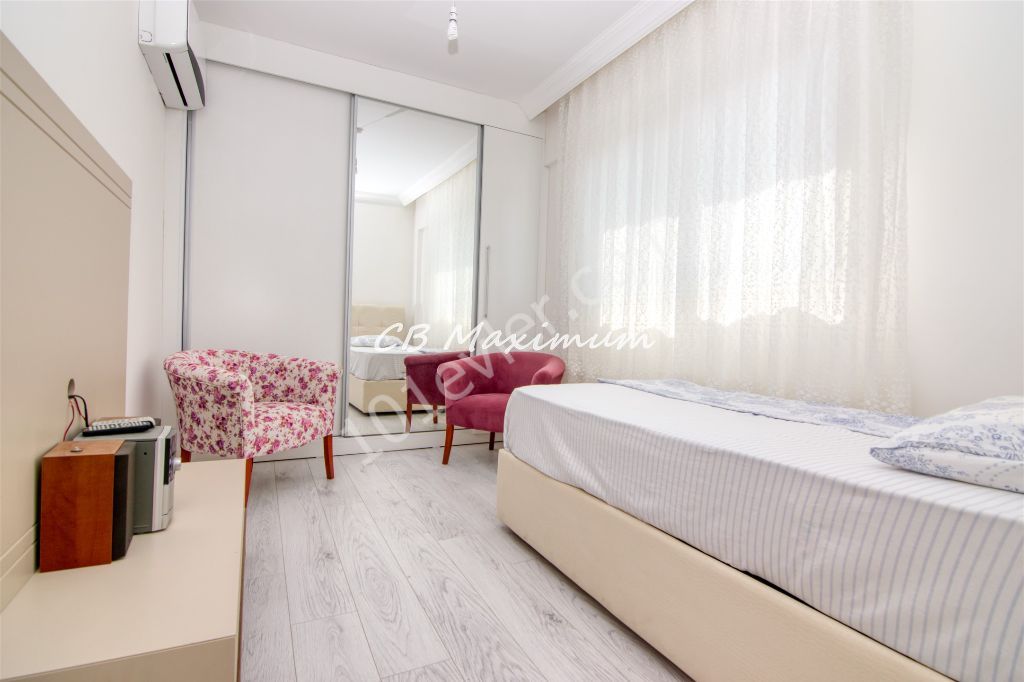 Girne Merkez Hürdeniz Arkası Satılık Full Eşyalı 2+1 Daire