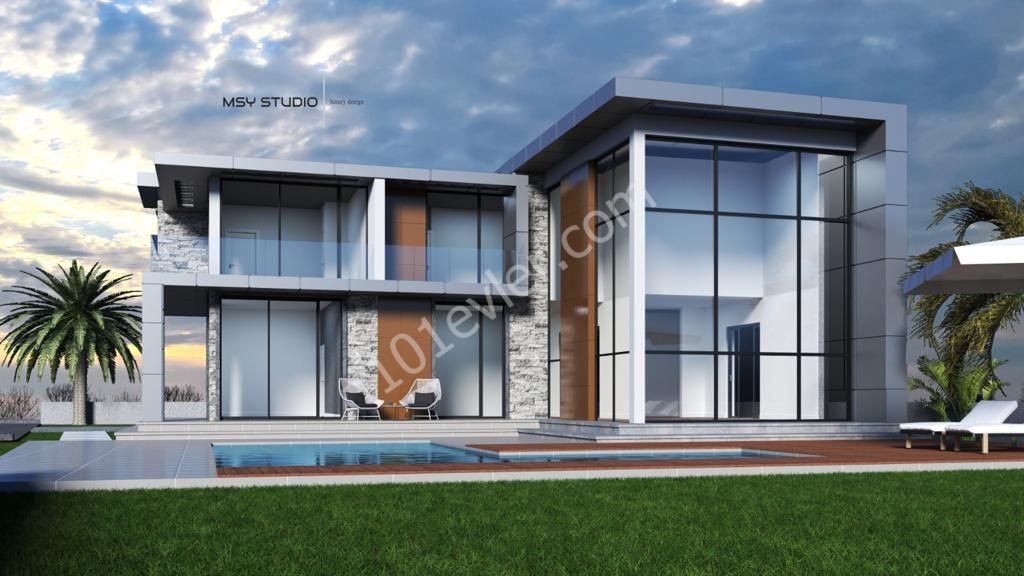 Enjoy the Comfort of Kyrenia Karaoglanoglu.. 4+1 Luxury Villas for Sale ** 