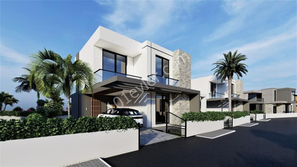 Enjoy the Comfort of Kyrenia Karaoglanoglu.. 4+1 Luxury Villas for Sale ** 