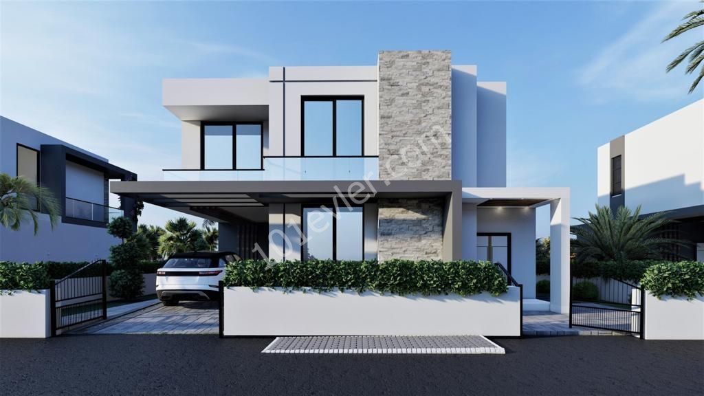 Enjoy the Comfort of Kyrenia Karaoglanoglu.. 4+1 Luxury Villas for Sale ** 