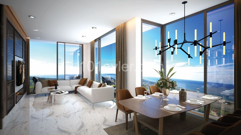 Luxury Privilaged 2+1 Residances for Sale in Iskele Kyrenia Northern Cyprus 