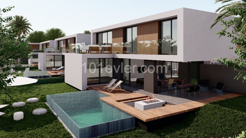 3+1 Elegant Villa with Private Swimming Pool in Alsancak Kyrenia Cyprus