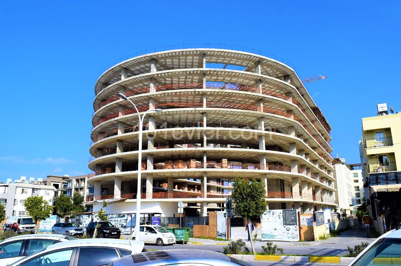 Kıbrıs Girne Merkezde AVM Residence Projesinde Satılık Stüdyo Daireler POA