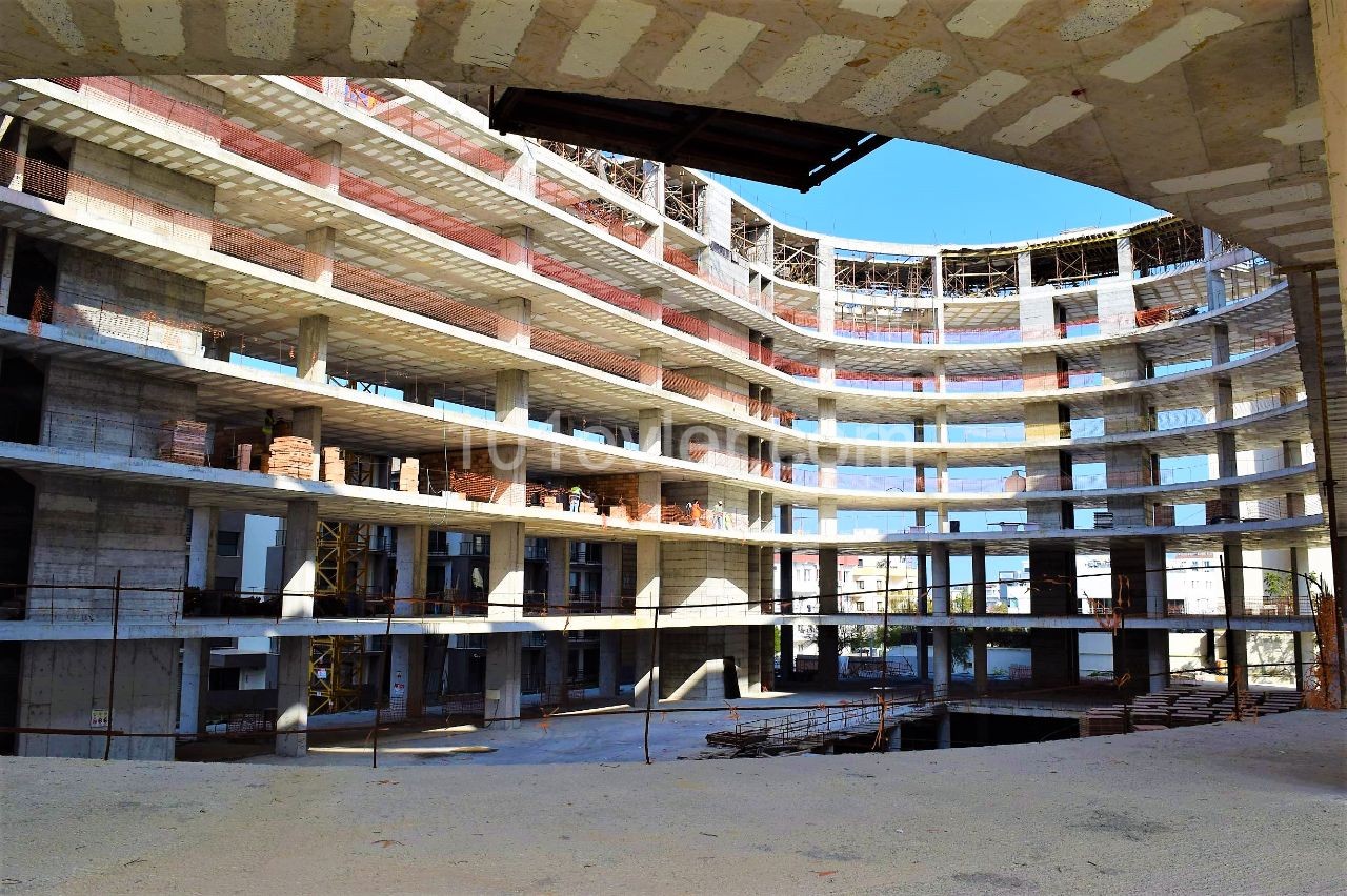 Kıbrıs Girne Merkezde AVM Residence Projesinde Satılık Stüdyo Daireler POA