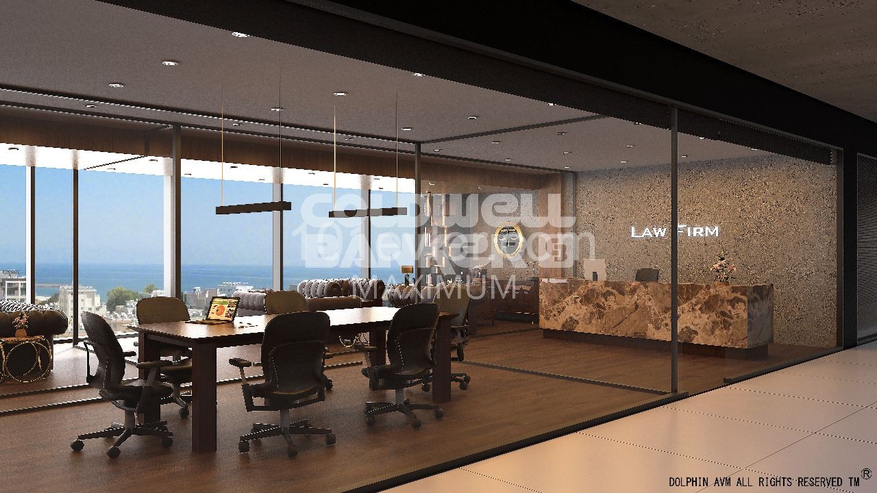 Offices for Sale in the AVM Residence Project in the Center of Kyrenia, Cyprus ** 