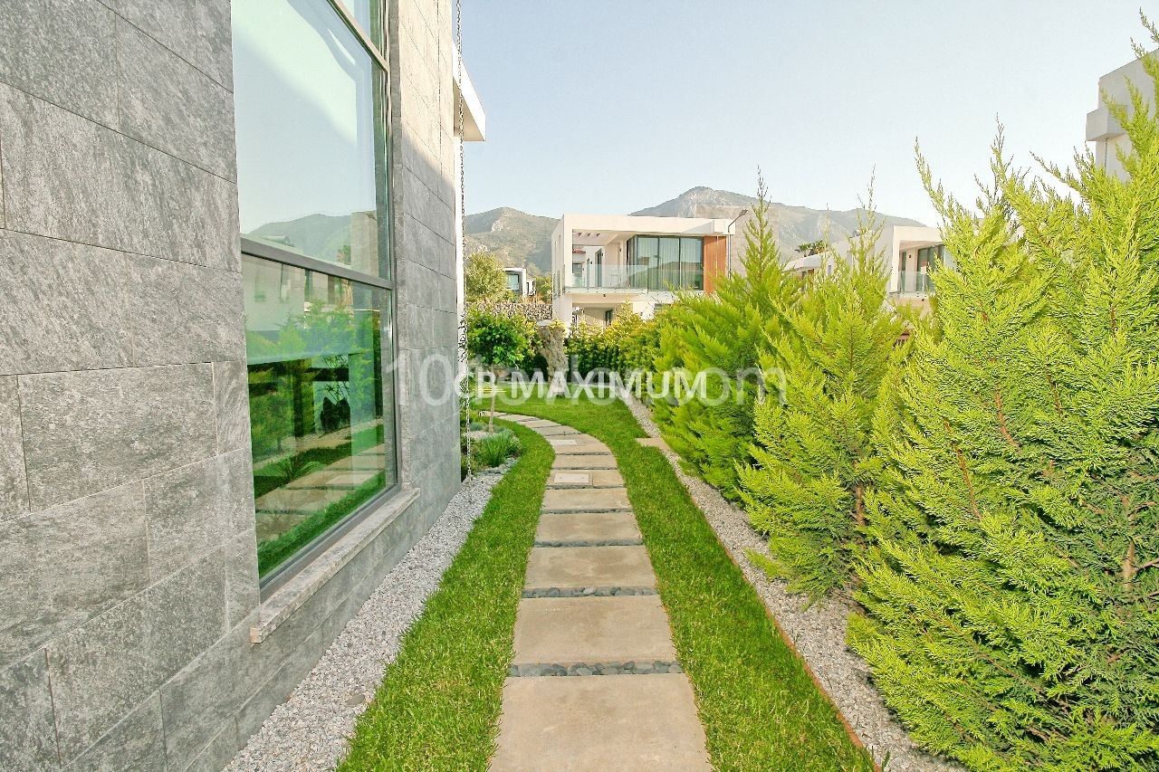 Special Design 3+1 Detached Villa for Sale in Ozanköy, Kyrenia, Cyprus with Turkish Title, Private Pool, Large Garden