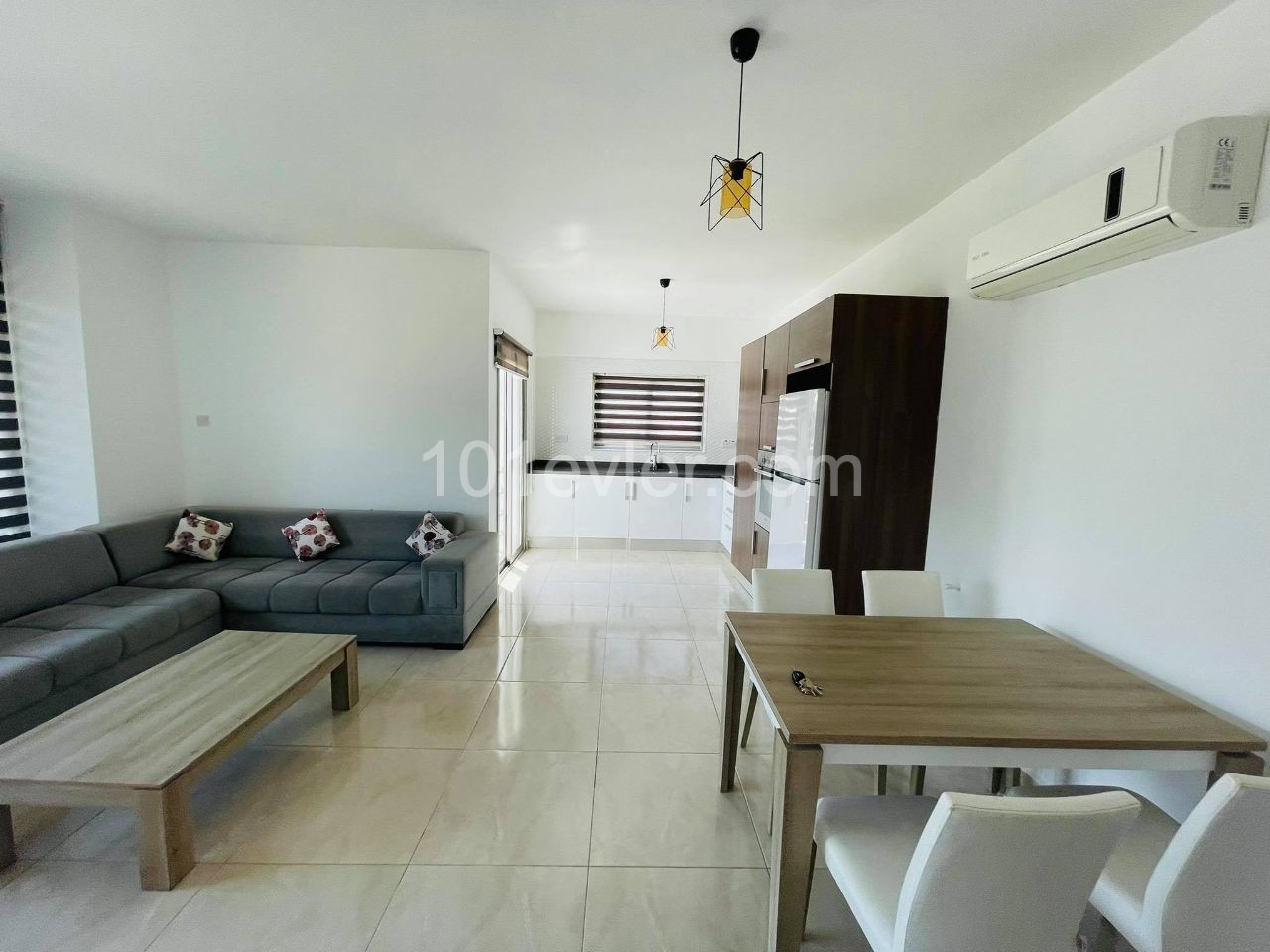 NEWLY FURNISHED GARDEN AND TOP FLOOR APARTMENTS ON A SITE WITH A POOL NEAR THE MAIN STREET IN KYRENIA OZANKOY ** 