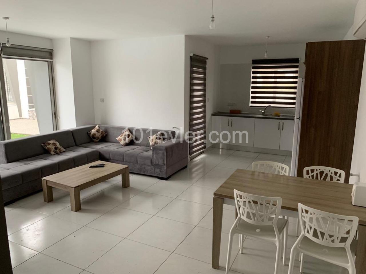 NEWLY FURNISHED GARDEN AND TOP FLOOR APARTMENTS ON A SITE WITH A POOL NEAR THE MAIN STREET IN KYRENIA OZANKOY ** 