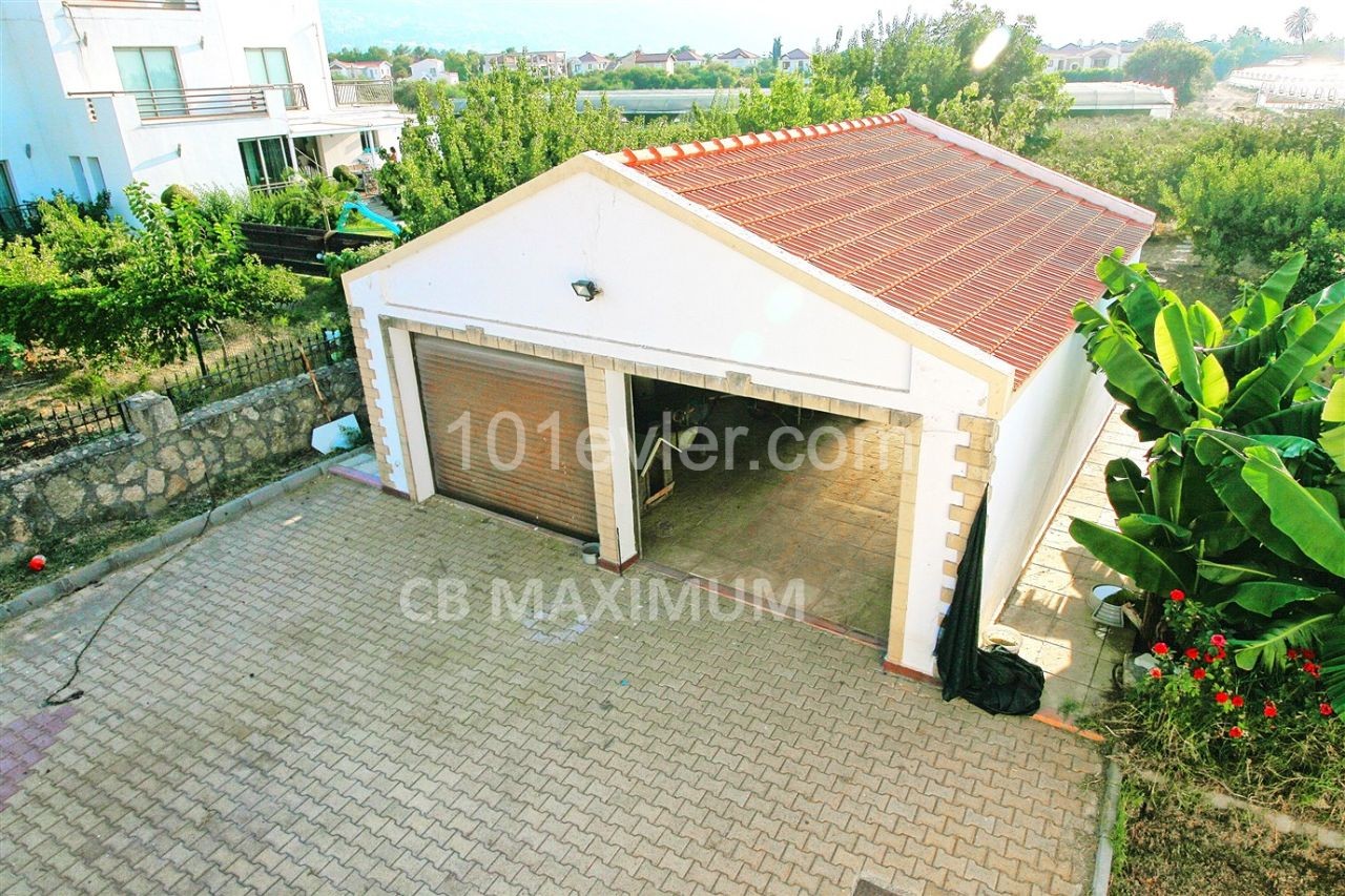 Zypern Kyrenia Alsancak unter 120 Obstbäumen 4+2 freistehende Villa zum Verkauf mit Pool ** 