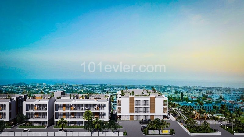 2 + 1 Apartments for Sale with Payment Plans in Alsancak, Kyrenia, Cyprus ** 