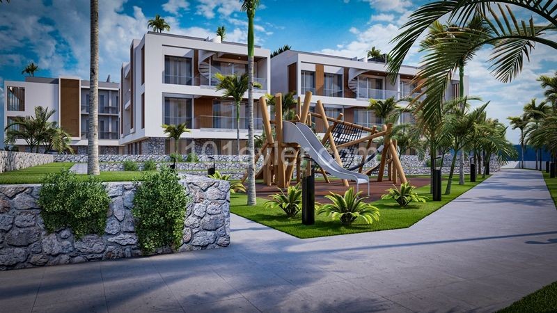 Kıbrıs Girne Alsancak`ta Ödeme Planlı 2+1 Satılık Daire