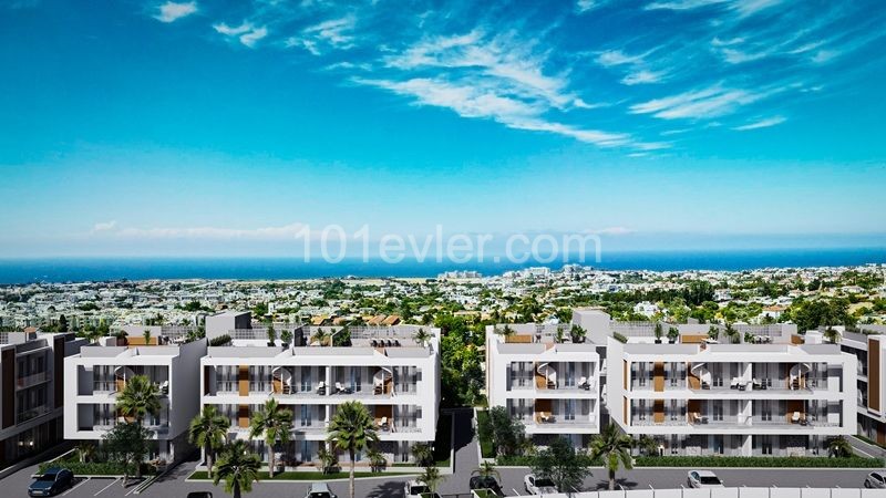 2 + 1 Apartments for Sale with Payment Plans in Alsancak, Kyrenia, Cyprus ** 