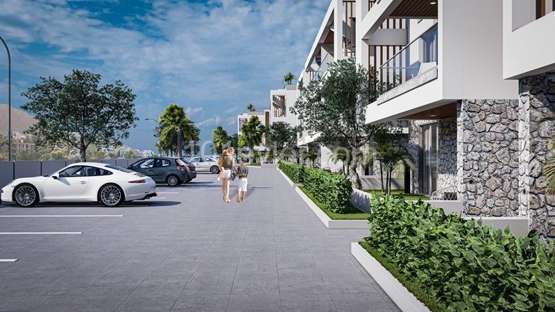 Kıbrıs Girne Alsancak`ta Ödeme Planlı 2+1 Satılık Daire