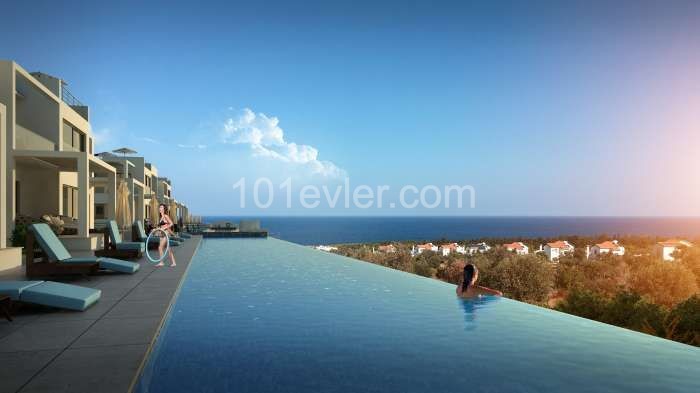  NORTH CYPRUS KYRENIA ESENTEPE SEA VIEW 2+1 LUX PENTHOUSE FOR SALE