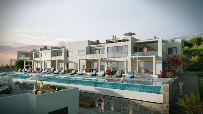  NORTH CYPRUS KYRENIA ESENTEPE SEA VIEW 2+1 LUX PENTHOUSE FOR SALE
